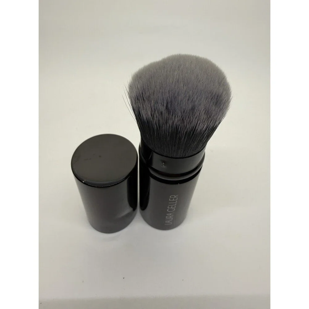 NYX Makeup Buttermelt Blush BMBL08 GETTING BUTTA, Free Laura Geller Kabuki Brush